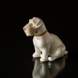 Siddende Sealyham terrier, Bing & Grøndahl figur nr. 2179 eller 451