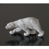 Polar bear walking, Bing & Grondahl figurine no. 2218