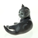 Liegendes Kätzchen, Bing & Gröndahl Katze Figur Nr.2514 oder 514