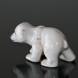 Eisbärenjunge stehend, Bing & Gröndahl Figur Nr.2535 oder 535