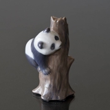 Panda climbing a tree, Royal Copenhagen figurine