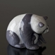 Panda mit Junge, mütterliche Liebe, Royal Copenhagen Figur Nr. 666