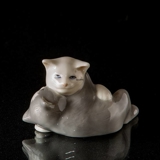 Hannibal and Hager, cats, Royal Copenhagen figurine