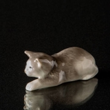 Leo, Katze auf der Pirsch, Royal Copenhagen Figur