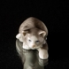 Leo, Katze auf der Pirsch, Royal Copenhagen Figur Nr. 686