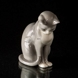 Princess Cat Looking at its tail, Royal Copenhagen figurine or 687
