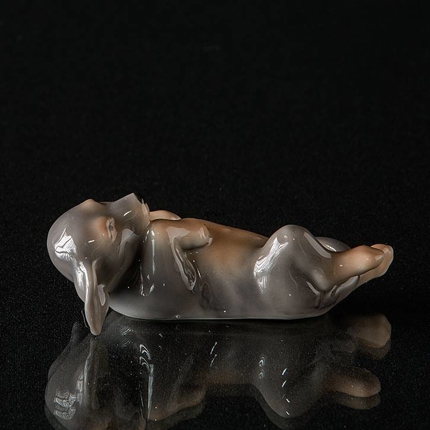 Dachshund, Royal Copenhagen dog figurine no. 753