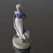 Little girl with geese walking along, Royal Copenhagen figurine no. 528 or 067