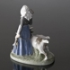 Girl walking with Goats and Hammer, Royal Copenhagen figurine no. 694 or 069