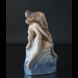 Wave and Rock, Man and Woman Kissing by the Sea, Royal Copenhagen figurine no. 1132 or 088