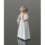 Girl with Doll on her Arm, Royal Copenhagen figurine no. 3539