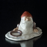 Pixie with Porridge, Wiberg, Royal Copenhagen Christmas figurine