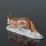 Fox, Wiberg, Royal Copenhagen Christmas figurine no. 373