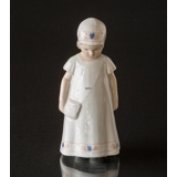 Else in a white dress, Bing & Grondahl figurine no. 2574