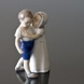 Love Scorned, Girl trying to Kiss Boy, Bing & Grondahl figurine no. 1614 or 406