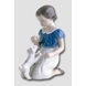 Girl with puppy, Bing & Grondahl figurine no. 2316 or 477