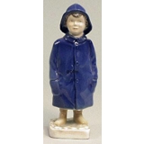 Boy with Raincoat, Bing & grondahl figurine no. 2532