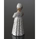 Mary, Pige med dukke, Bing & Grøndahl figur nr. 1721 eller 561