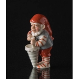 Pixie with Cornet, Royal Copenhagen Christmas figurine no. 762