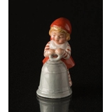 Pixie with Bell, Royal Copenhagen Christmas figurine