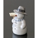 Snowman Father with Broom, Royal Copenhagen winter series figurine no. 768