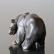 Bear standing looking powerfull, Royal Copenhagen stoneware figurine no. 21519 or 237
