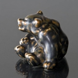 Bear Cub, Royal Copenhagen stoneware figurine no. 22748