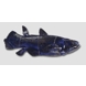 Blauer Fisch, gerade, Royal Copenhagen Figur Nr. 311