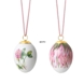 Easter Egg with Red clover and red clover petals, 2 pcs., Royal Copenhagen Easter 2023