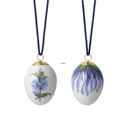 Easter Egg with chicory and chicory petals, 2 pcs., Royal Copenhagen Easter 2023