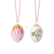 Easter Egg with Apple Blossom Buds and Petals, 2 pcs., Royal Copenhagen Easter 2024