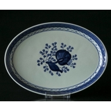 Royal Copenhagen/Aluminia  Tranquebar, blue, Oval Dish