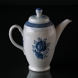Royal Copenhagen/Aluminia  Tranquebar, blau, Kaffeekanne Nr. 11/1105 oder 128