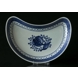 Royal Copenhagen/Aluminia  Tranquebar, blue, Crescent Moon Dish no. 11/1115