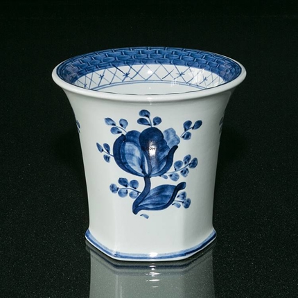 Royal Copenhagen/Aluminia Tranquebar, blau, Vase Nr. 11/1239