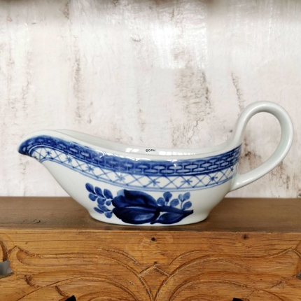 Royal Copenhagen/Aluminia Tranquebar, blau, Sauciere (kleiner Ausguss) Nr. 11/2591