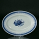 Royal Copenhagen/Aluminia  Tranquebar, blue, dish 43cm, no. 930