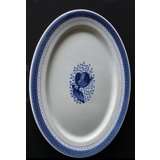 Royal Copenhagen/Aluminia  Tranquebar, blue, dish, 51cm