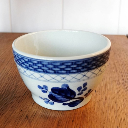 Royal Copenhagen/Aluminia  Tranquebar, blau, Zuckerdose OHNE decke Nr. 953