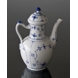 Blue Fluted, Plain, Coffee Pot no. 1/48 or 126, Royal Copenhagen