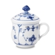 Blue Fluted, Plain, Mustard Pot with Cover no. 1/2364 or 198, Royal Copenhagen