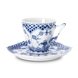 Blue Fluted, Full Lace, Coffee Cup, capacity 14 cl., Royal Copenhagen