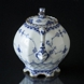 Blue Fluted, Full Lace, Tea Pot with Golden Rim, Royal Copenhagen