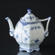 Blue Fluted, Full Lace, Tea Pot, capacity 100 cl., Royal Copenhagen