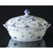 Blue Fluted, Full Lace, Soup tureen with Cover no. 1/1109 or 181, capacity 200 cl., Royal Copenhagen