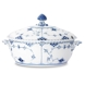 Blue Fluted, Full Lace, Soup tureen with Cover no. 1/1109 or 181, capacity 200 cl., Royal Copenhagen