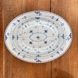 Musselmalet Vollspitze, ovale Servierplatte Nr. 1/1147 oder 374, Royal Copenhagen 30cm