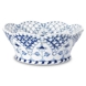 Blue Fluted, Full Lace, large Fruit bowl no. 1/1061 or 398, Royal Copenhagen 24cm