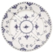 Blue Fluted, Full Lace, Flat Plate 24cm no. 624, Royal Copenhagen