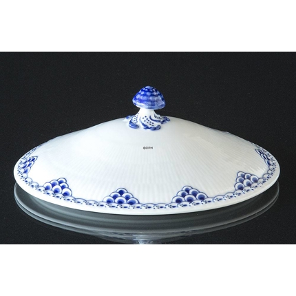 Princess, Blau, DECKEL für Deckelschale Nr. 1104172, oval, Inhalt 100 cl, Royal Copenhagen